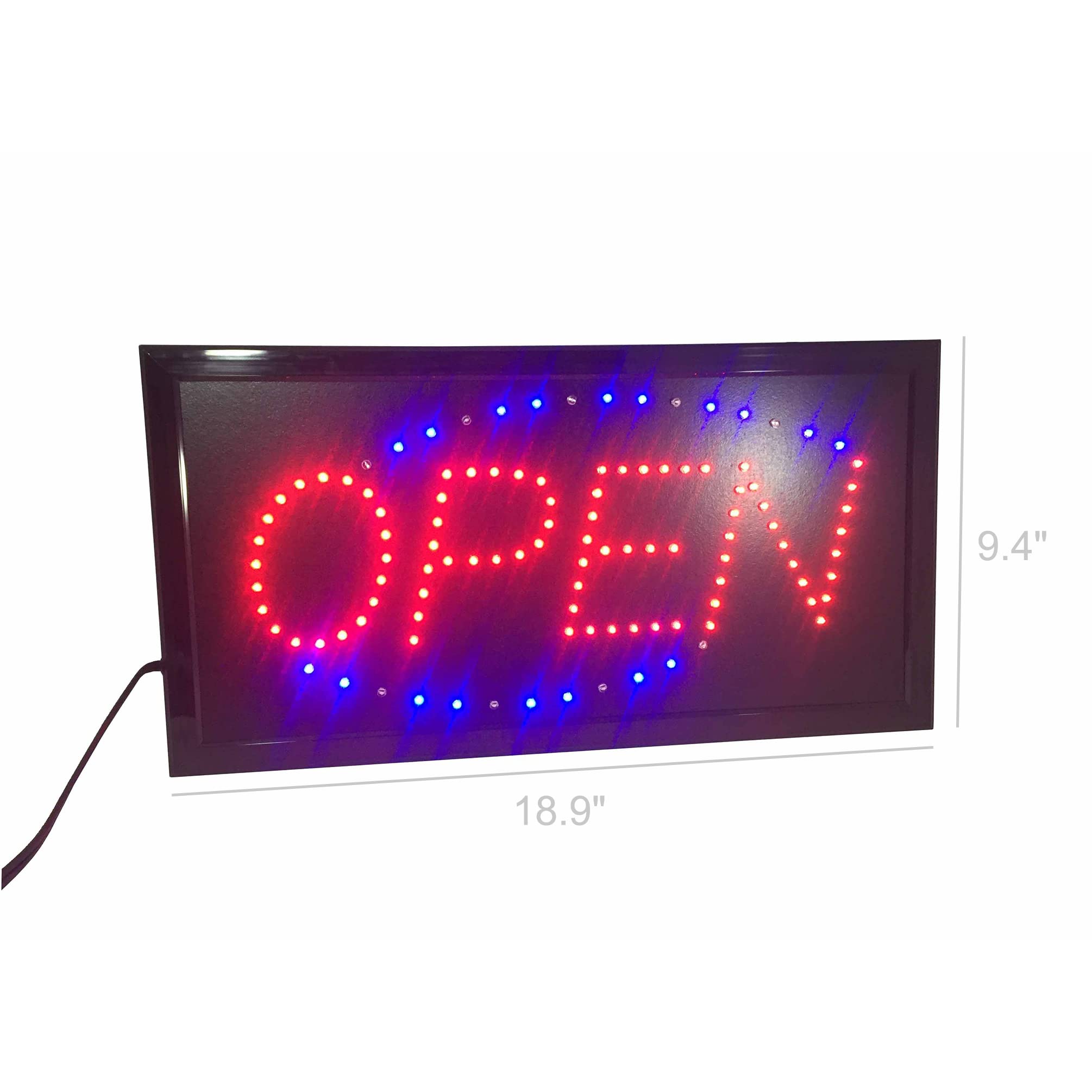 LED　open　Sign Amazon.com : FixtureDisplays® Commercial/Business Bright LED