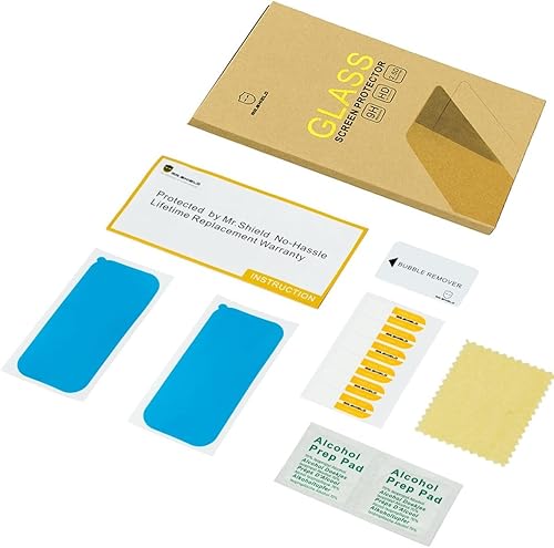 Miniatura 4 de Mr.Shield [Paquete de 3] Diseñado para Motorola MOTO G Play (2023) [Versión de protección de la cámara] [Vidrio templado] [Vidrio japonés con dureza