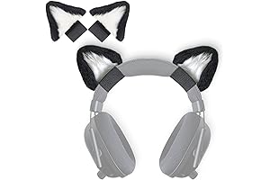 RUKUHOT Ears for Headset Cute Headphone Attachment