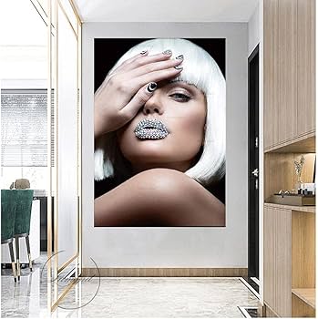 Amazon.co.jp: モダンスタイルヘアドレッシングポスター美しい髪