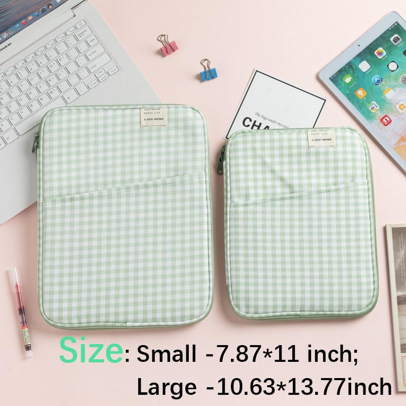 Bolso para Laptop 11/13 pulgadas con diseño a cuadros miniatura 3