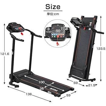 ランニングマシーン 時速1-10km電動ルームランナー折りたたみ 移動キャスター Amazon | LAONID ランニングマシーン 時速1~12km 電動ルーム