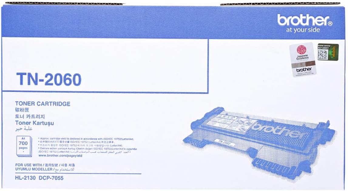 Brother Toner Cartridge - Tn-2060, Black