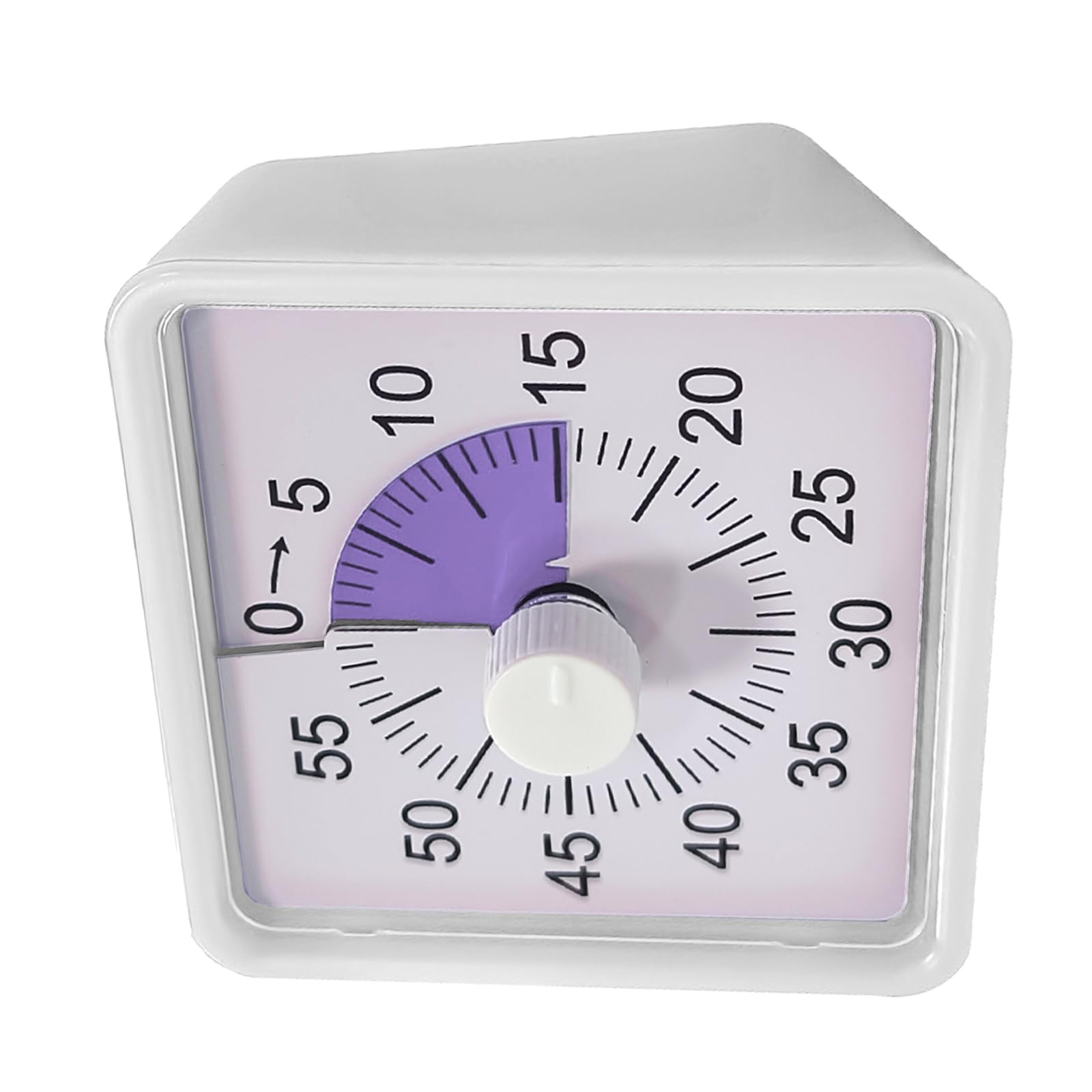 LUCKGONI Quiet Kitchens Timer with 60 Minutes Visual Countdowns Large Display for Cooking Study Sturdy ABS Portable Design