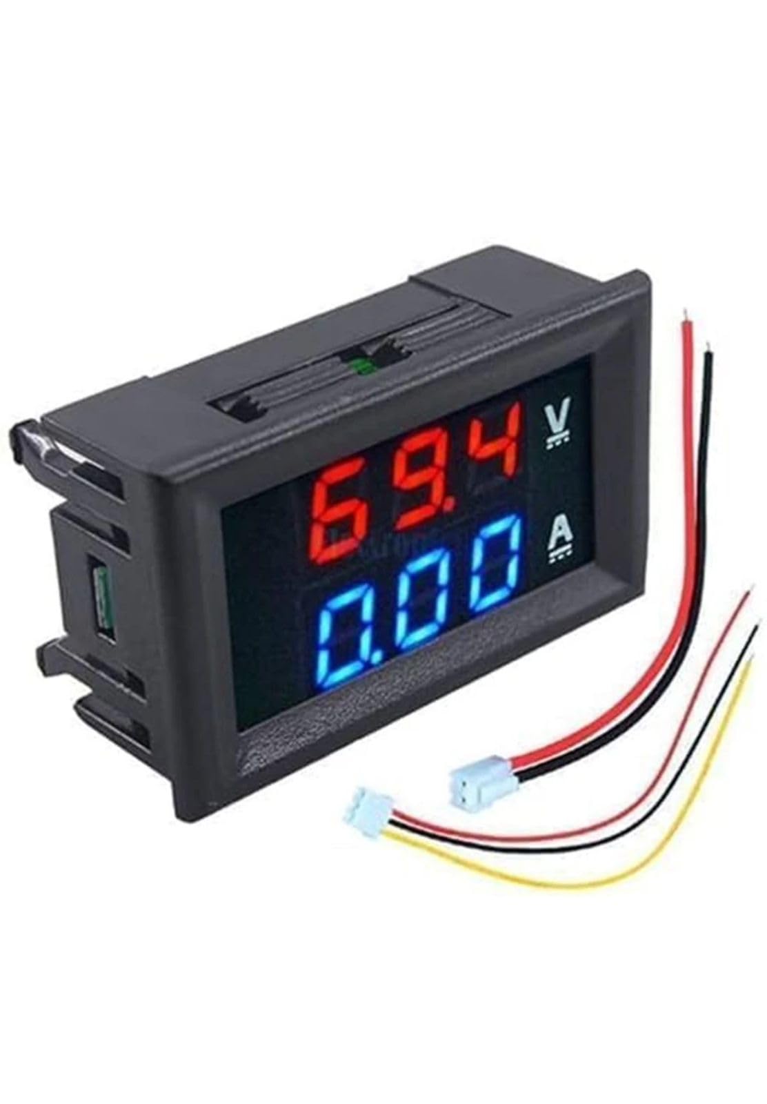 DC Digital Volt Amp Meter with Dual LED Display | Mini Voltage & Current Panel Meter Tester for Battery, Solar System, Power Supply, Car, DIY Electronics & Electrical Projects-image-41