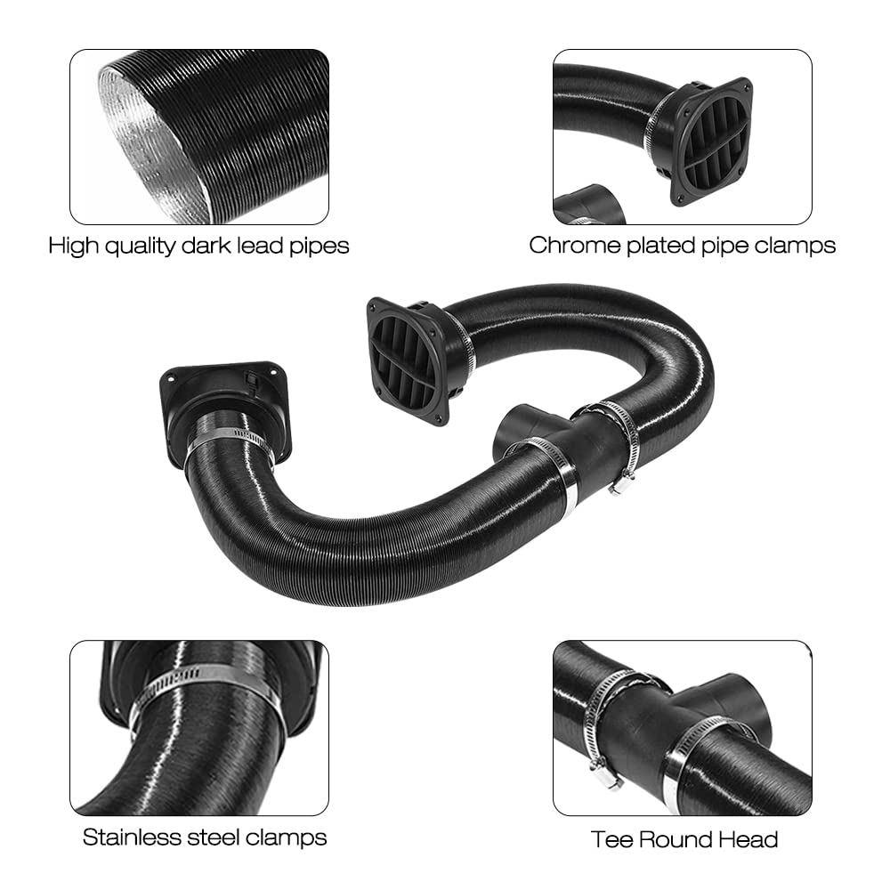 Aluminum 75mm Heater Duct Pipe For Diesel Heater Duct Pipe Warm Air Ducting Hose For Dometic Planer Heaters Part Idc4 I.571028602 - View #5