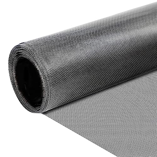 Grillage Métallique En Acier Inoxydable - 127 Mm X 6 M - Mailles Fines Anti-rongeurs - Pour Protection Semis, Portes Et Filtres
