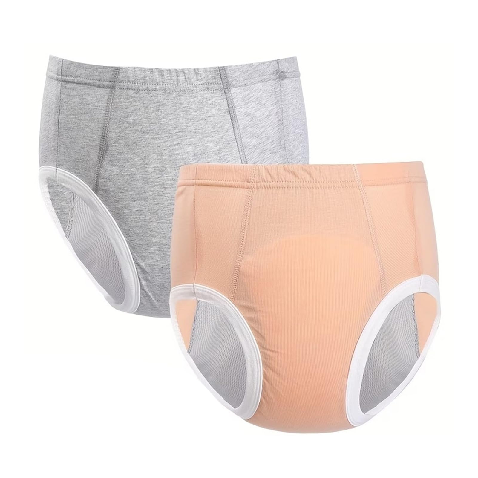 Paquet de 2 Couches lavables pour adultes avec, Gray O XXL