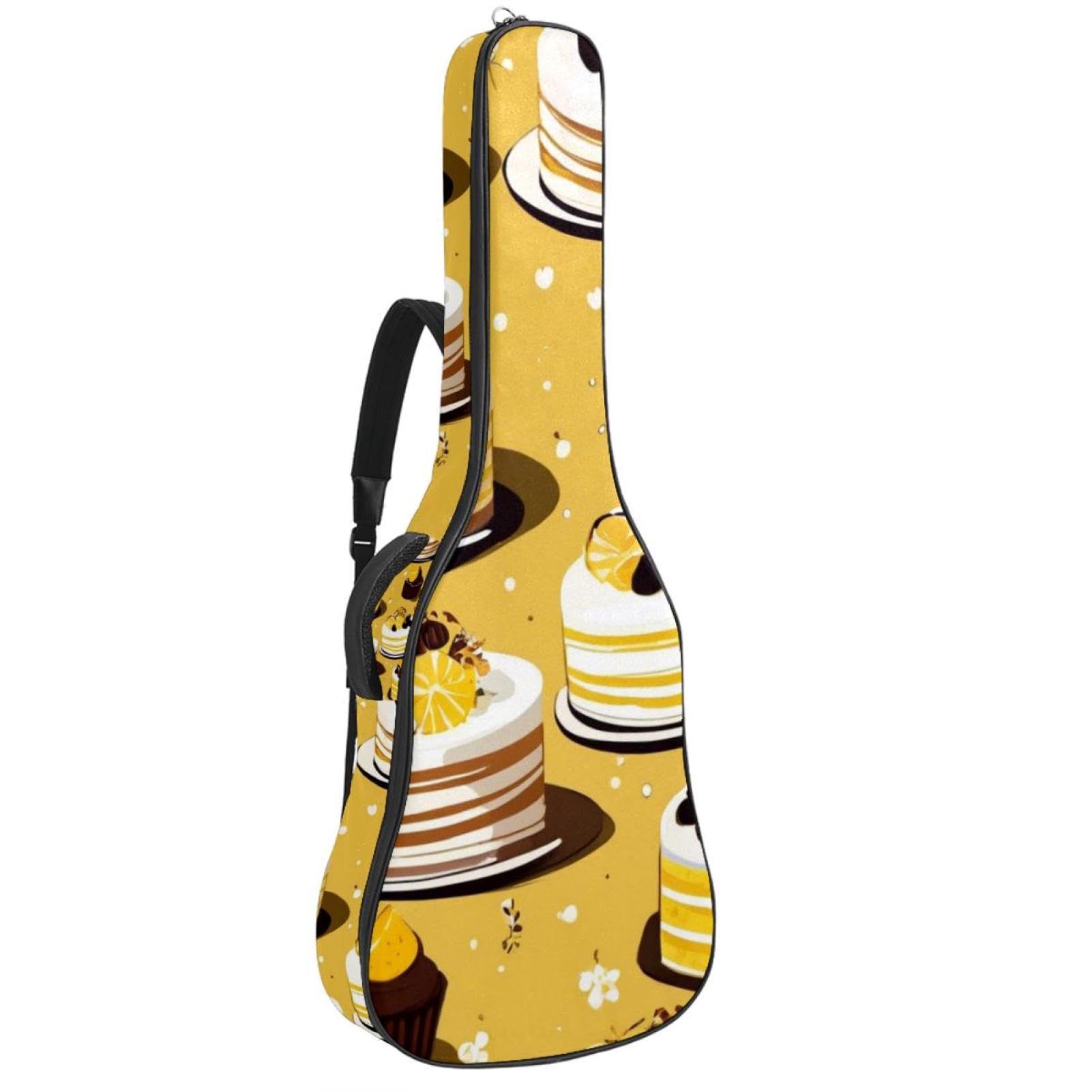 Sac pour guitare acoustique 101,6 cm étui imperméable jaune - 8