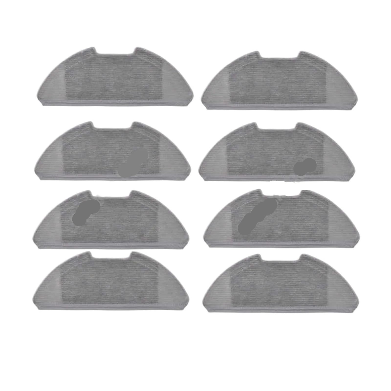 VIXWDRUTY Mop Rag Cloths，Compatible For Xiaomi， 2 Lite/Pro/MJSTL / MJST1S Robot Vacuum Spare Parts Accessories(8pcs)