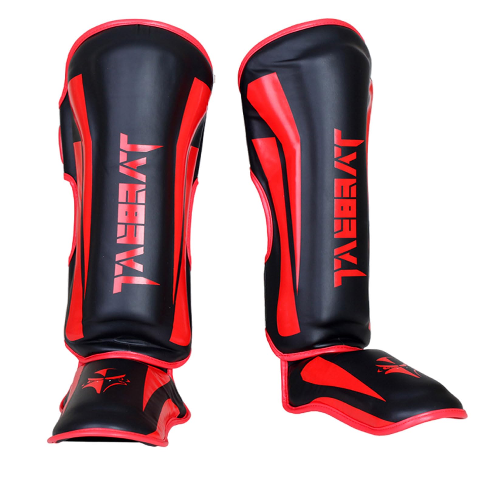 Paratibie Kick Boxing,Elastico Parastinchi Muay Thai,Protettivo Imbottita Paratibie,Paratibia Kick Boxing,Piedi Protezione Shin Guard,per Allenamento,Sparring,Arti Marziali,Boxe,Karatè