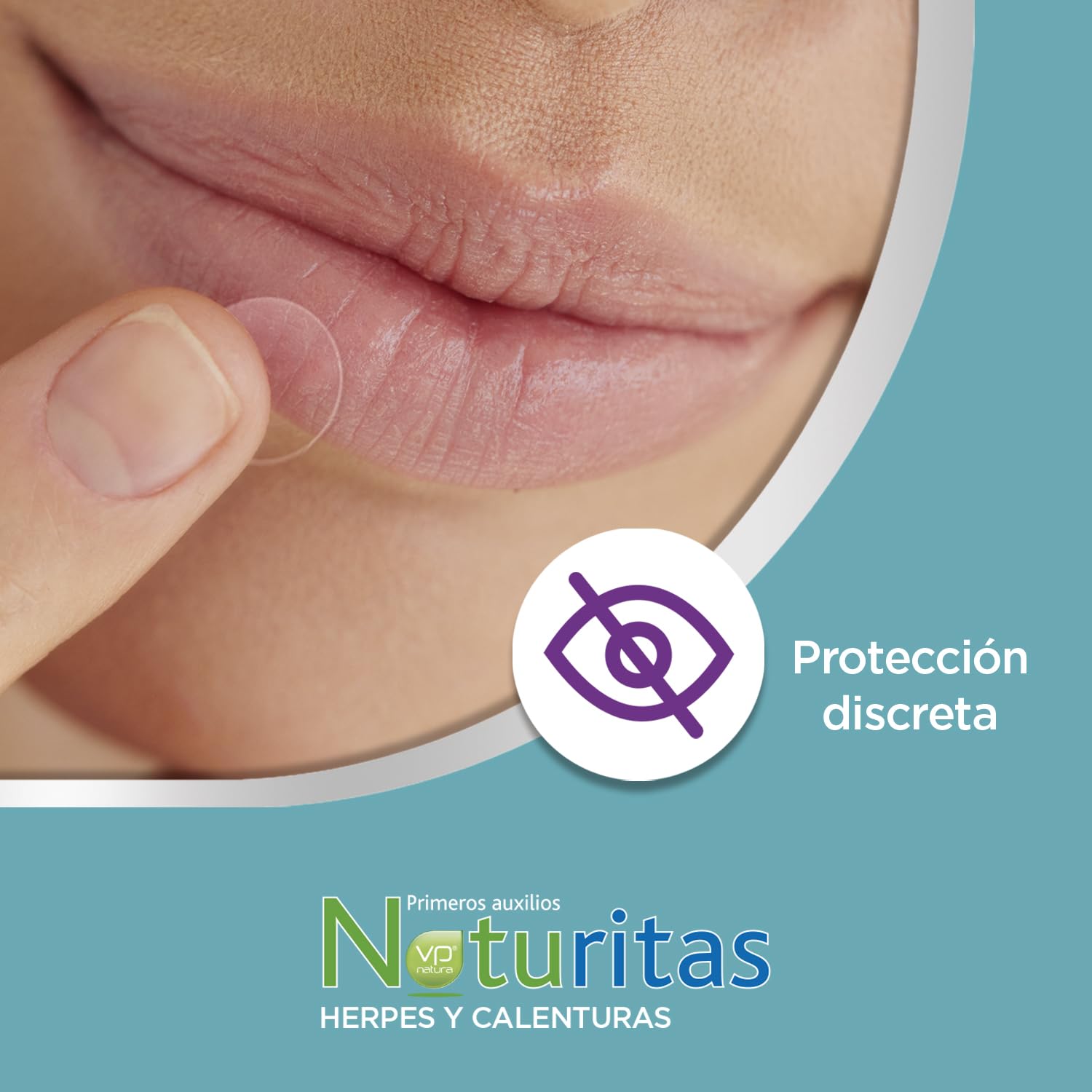 Parches Herpes Labial – Apósito Hidrocoloide para Calenturas, Transpirable, Sin Medicamentos, Curación Rápida Avanzada, Alivia Picor, Hasta 12 Horas Protección (15 parches)