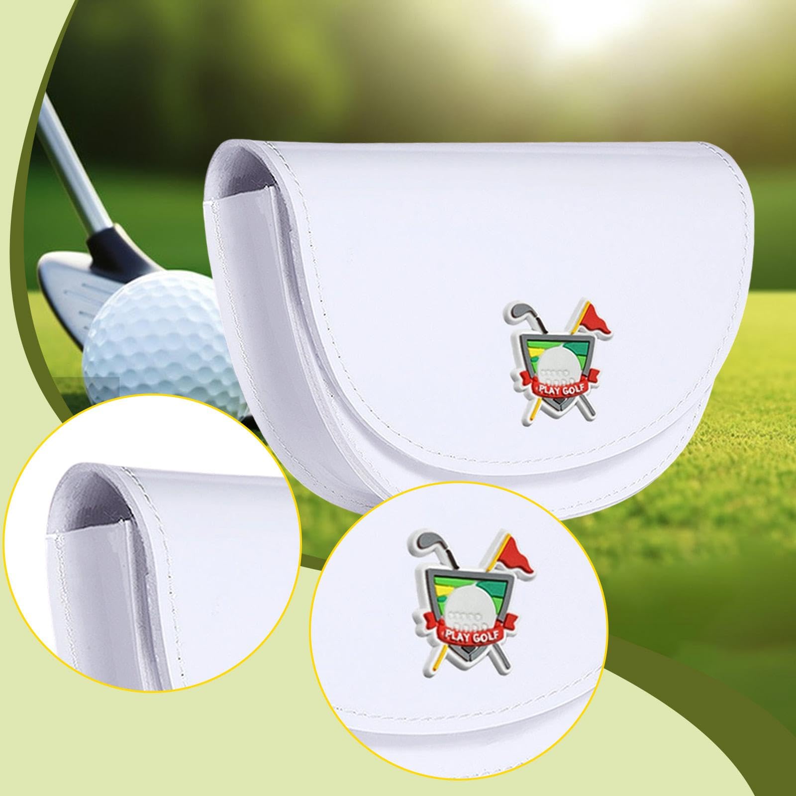 Harilla Estuche de Transporte para telémetro de Golf, riñonera compacta para Pelotas de Golf, Accesorios Deportivos, Regalo para golfistas, Funda Protectora