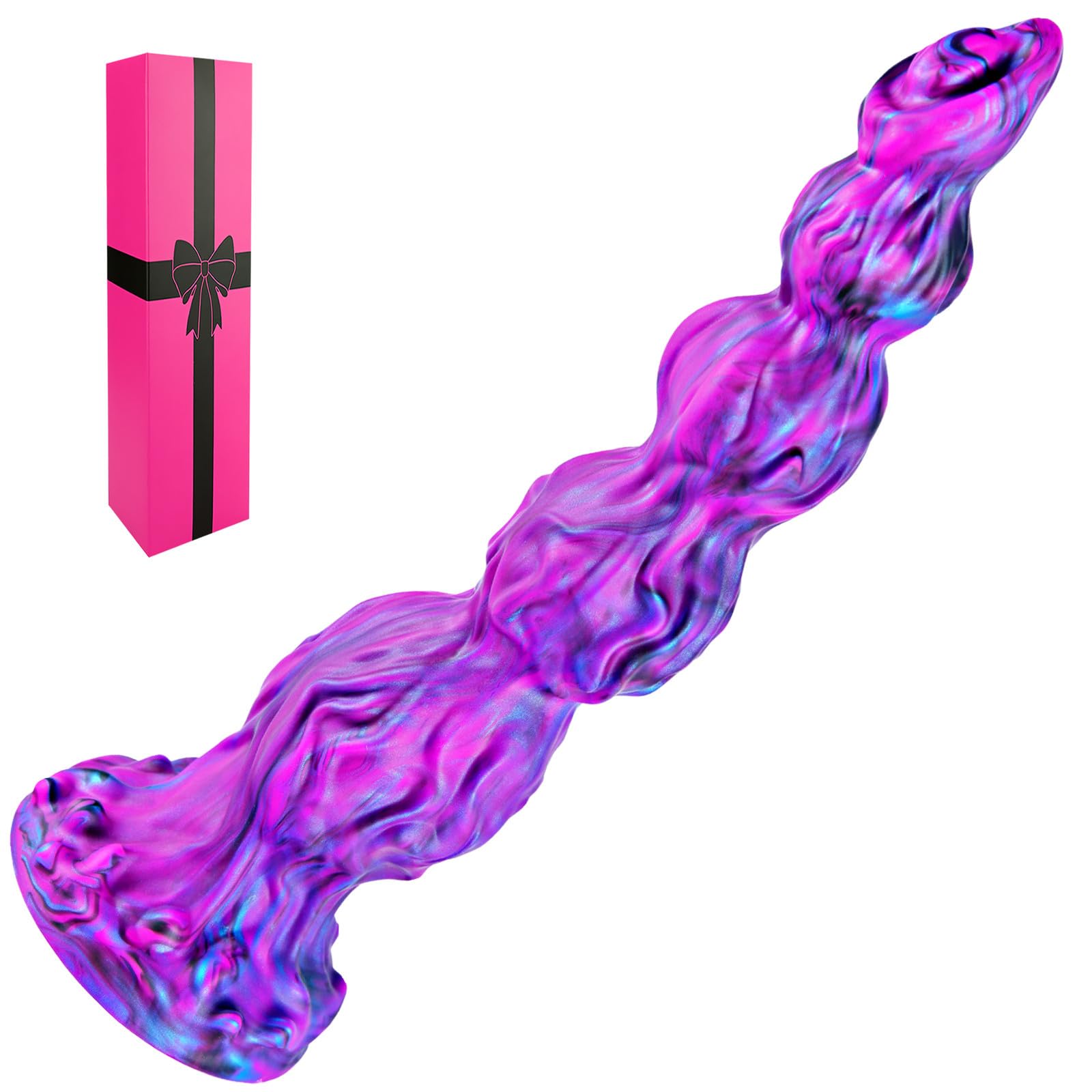 10 Inch Liquid Silicone Fantasy Monster Knot Dildo Anal Butt Plug 9 Soft Long Dragon Horse Prostate Dildo