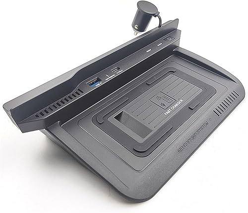 Miniatura 7 de Soporte para teléfono de coche con carga inalámbrica compatible con Nissan X-Trail T33 2022 2023 Accesorios interiores 15 W Cargador inalámbrico de