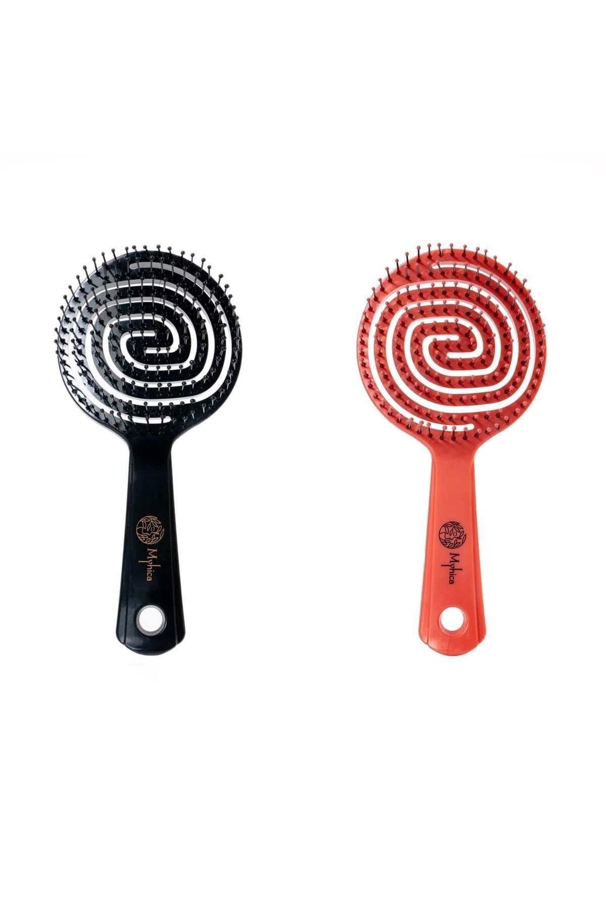 Myhica Pro Üç Boyutlu Oval Saç Fırçası Pro2+Pro3