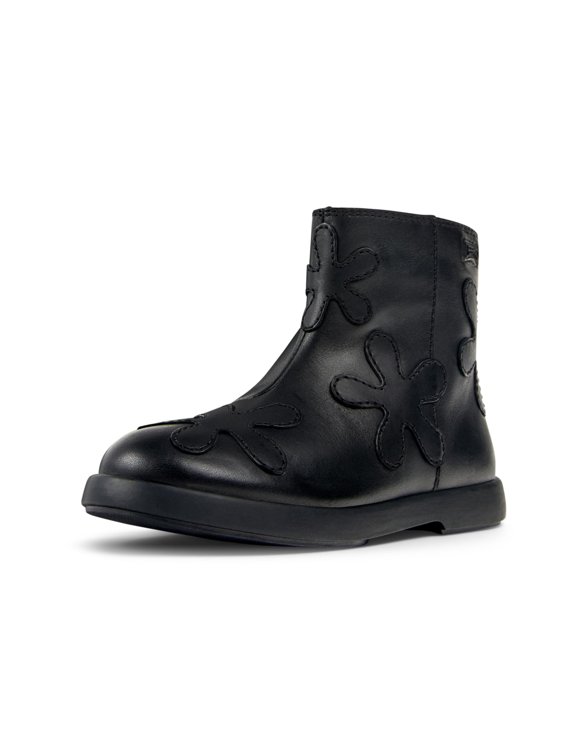 Camper Duet K900374, Zip booties, Schwarz 002 TWS,