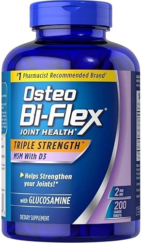 Osteo Bi Osteo Bi Flex Suplemento Glucosmina 1500 mg Vitamina D 1000 UI 200 unidades
