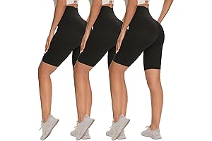 Women's 3-Pack Black Volleyball Shorts