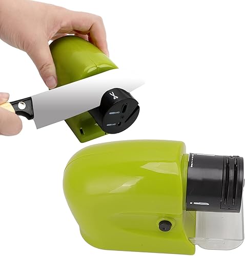 Miniatura 2 de Pwshymi Afiladores de cuchillos eléctricos, para cuchillos de cocina, afilador automático de cuchillos de cocina, kit de electrodomésticos de cocina