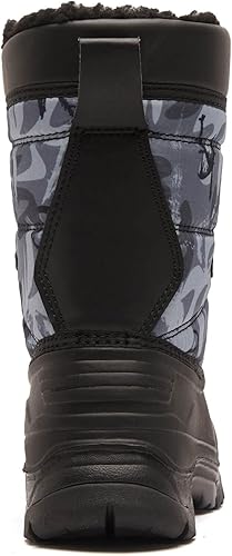 Miniatura 5 de BODATU Botas de nieve impermeables de invierno para niños con aislamiento para clima frío