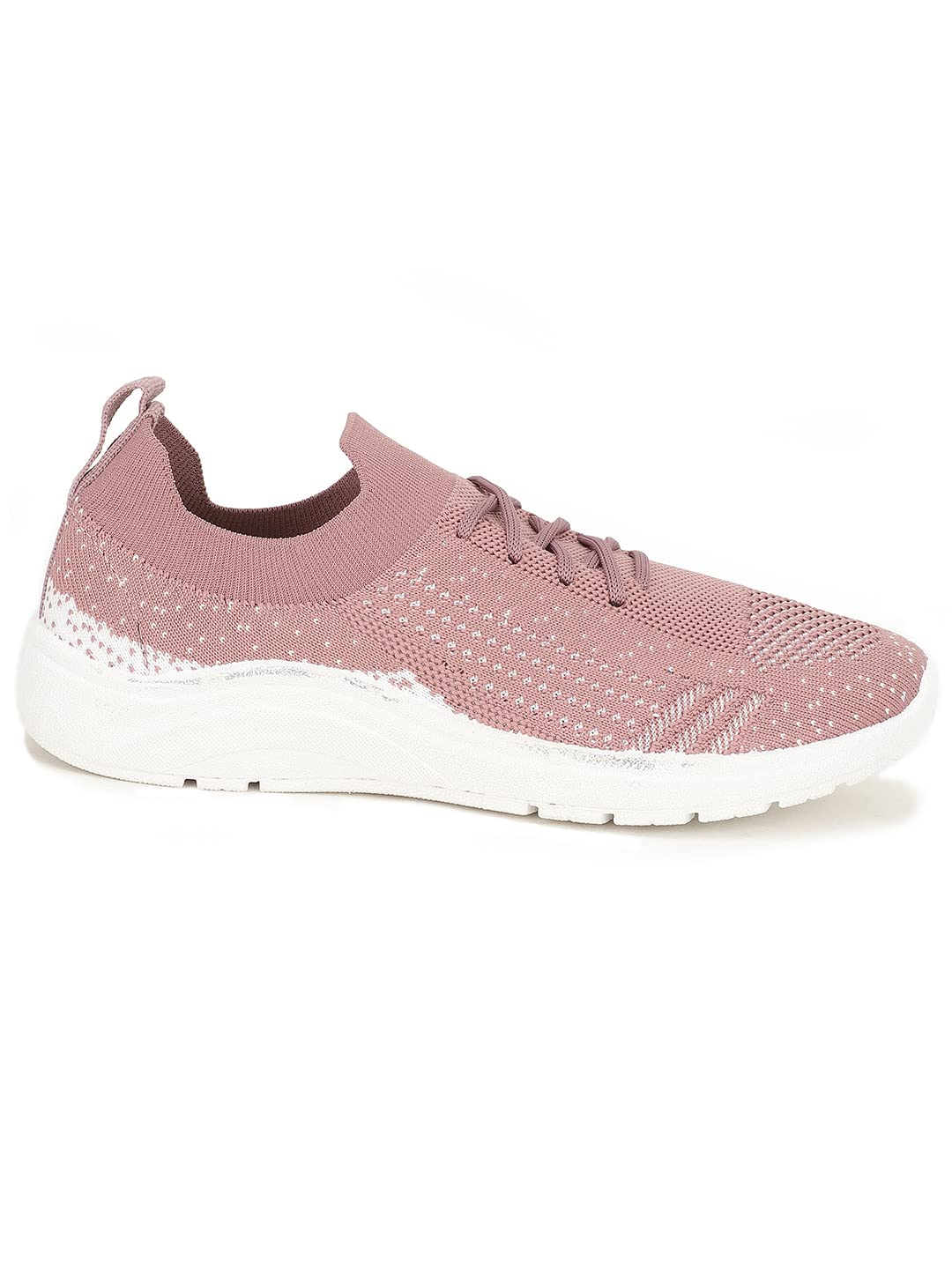 bata Women Glide Knit Sneakers, Pink, (5595966)-picture-17