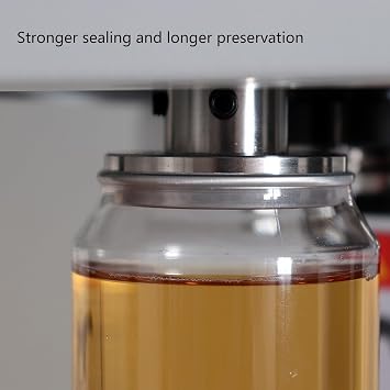Automatic Cup Sealer Machine,Commercial Can Sealing Machine, 180W, Electric Can Sealing Machine with Smart Counter, Adjustable Height Max 20cm