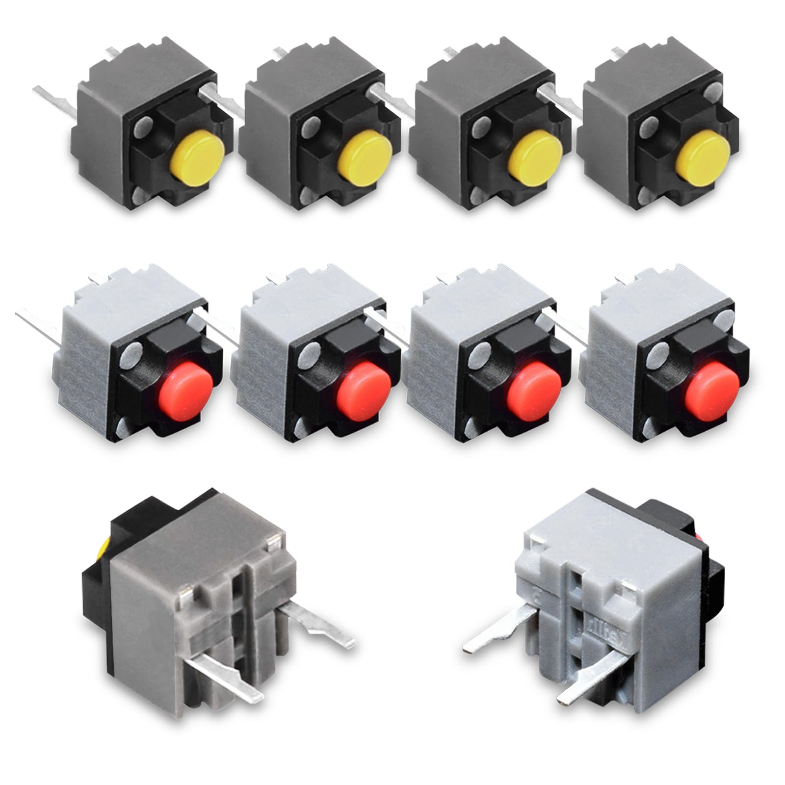 Amazon.com: RUNJRX 8Pcs Kailh Silent Mouse Micro Switch Yellow