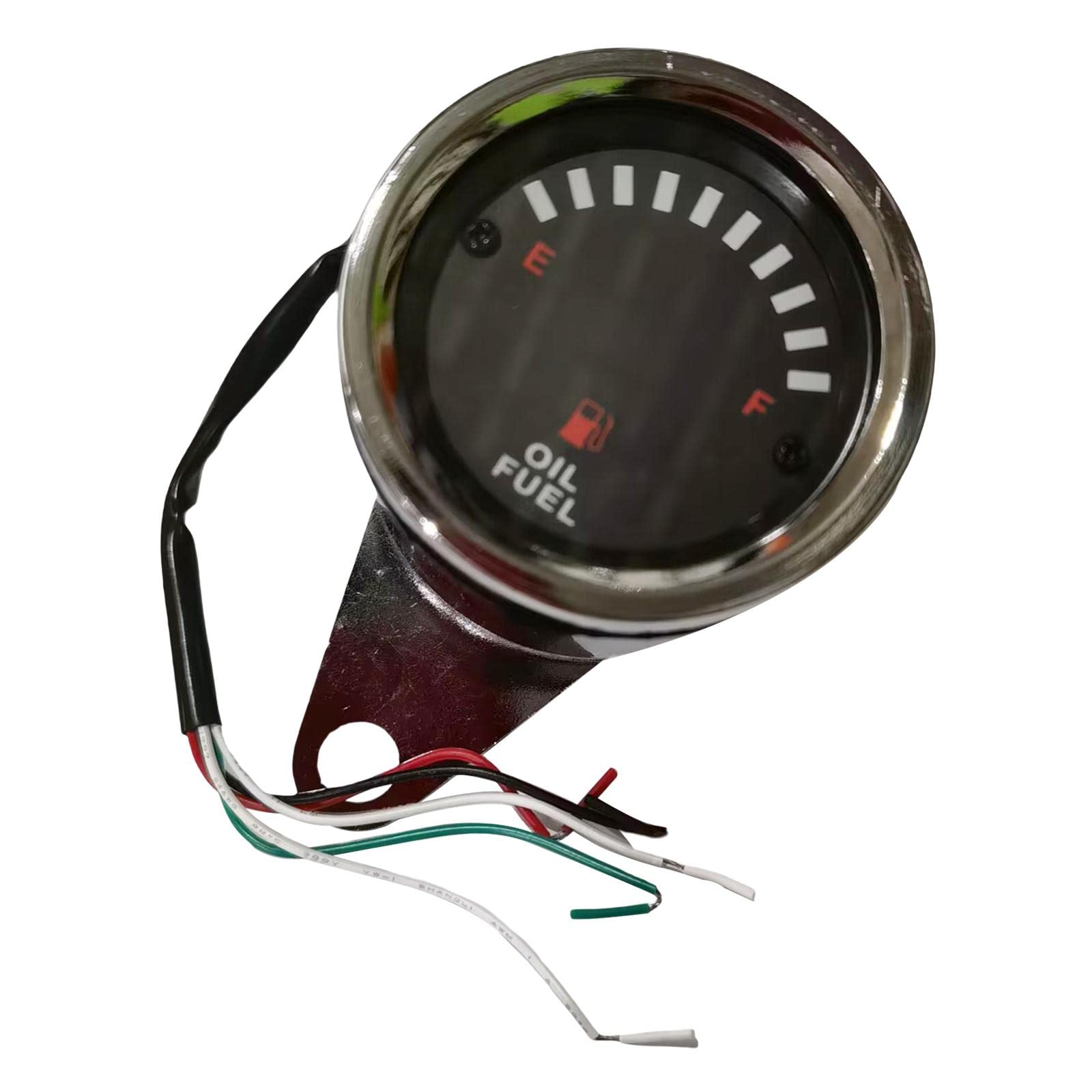 bnf®60mm Universal Car Motorcycle Fuel Level Meter Gauge LED Light Display 12V| Motors | Parts & Accessories |1 Piece Fuel Level Meter-image-32