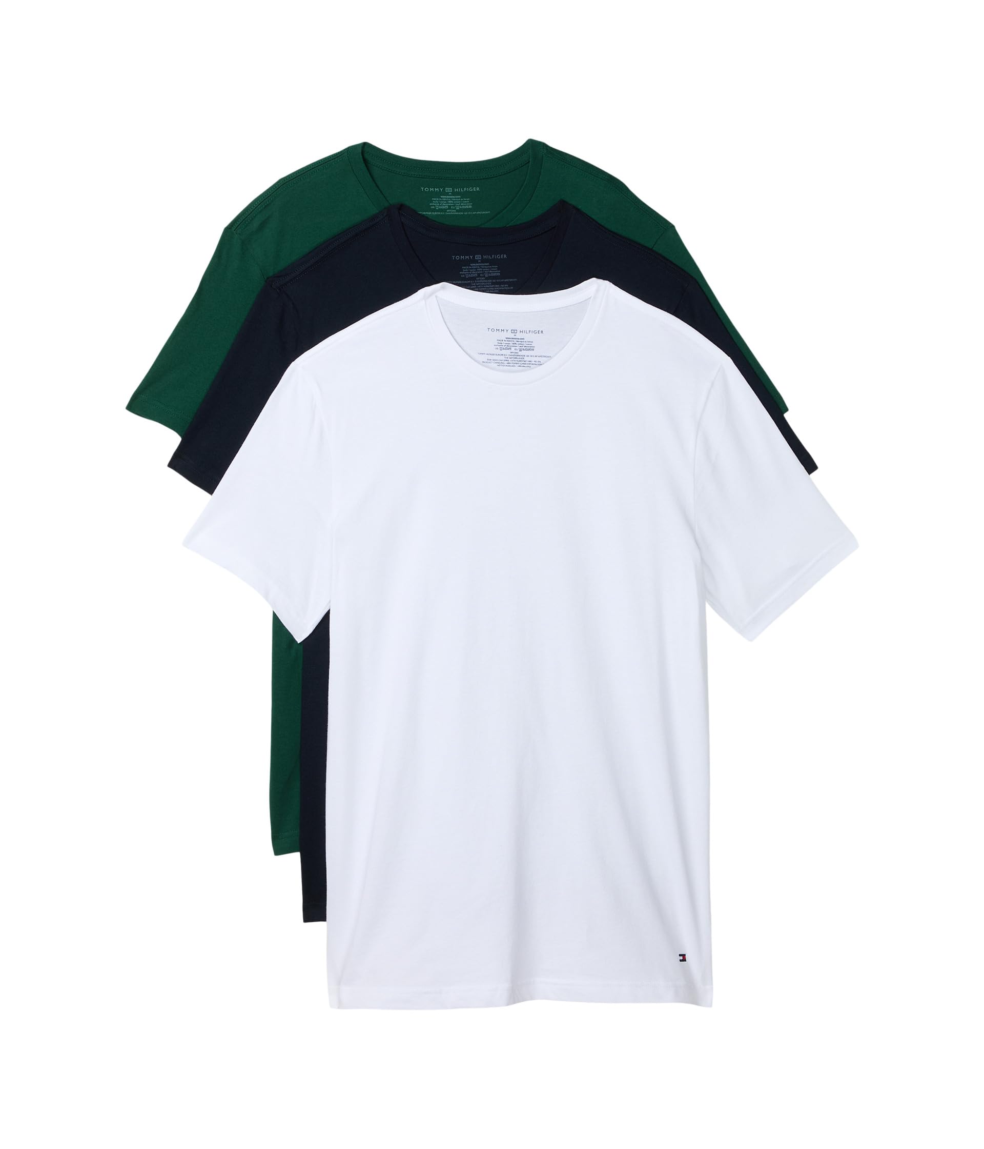 

                                                    Tommy Hilfiger Men's Cotton Classics 3-Pack Crewne
