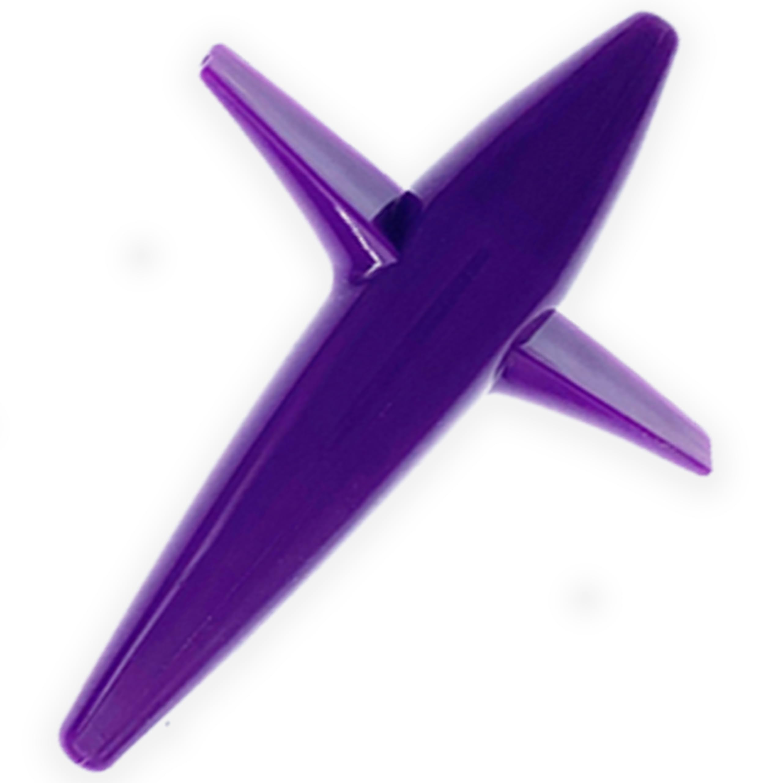 5" Bird Teaser Trolling Lures, 10 Pcs Purple Offshore Fishing Baits for Mahi Mahi & Big Game Tuna