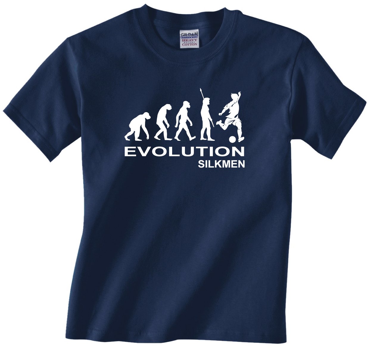 Kids T-Shirt, Macclesfield Town - Evolution Silkmen