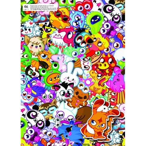 Moshi Monsters Gift Wrap Sheets and Tags Cover