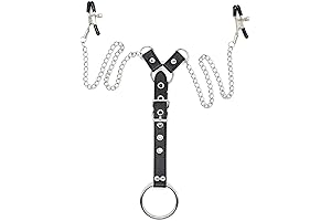 Men's Penis Clamp Nipple Clamps Cock Cage Chastity Belt
