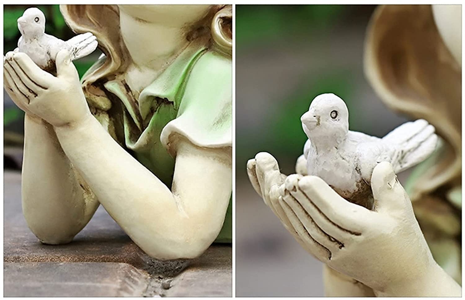 6 Stuks Tuinfeeënbeeld - Bloemenfee-Ornamenten - Feeëntuinaccessoires