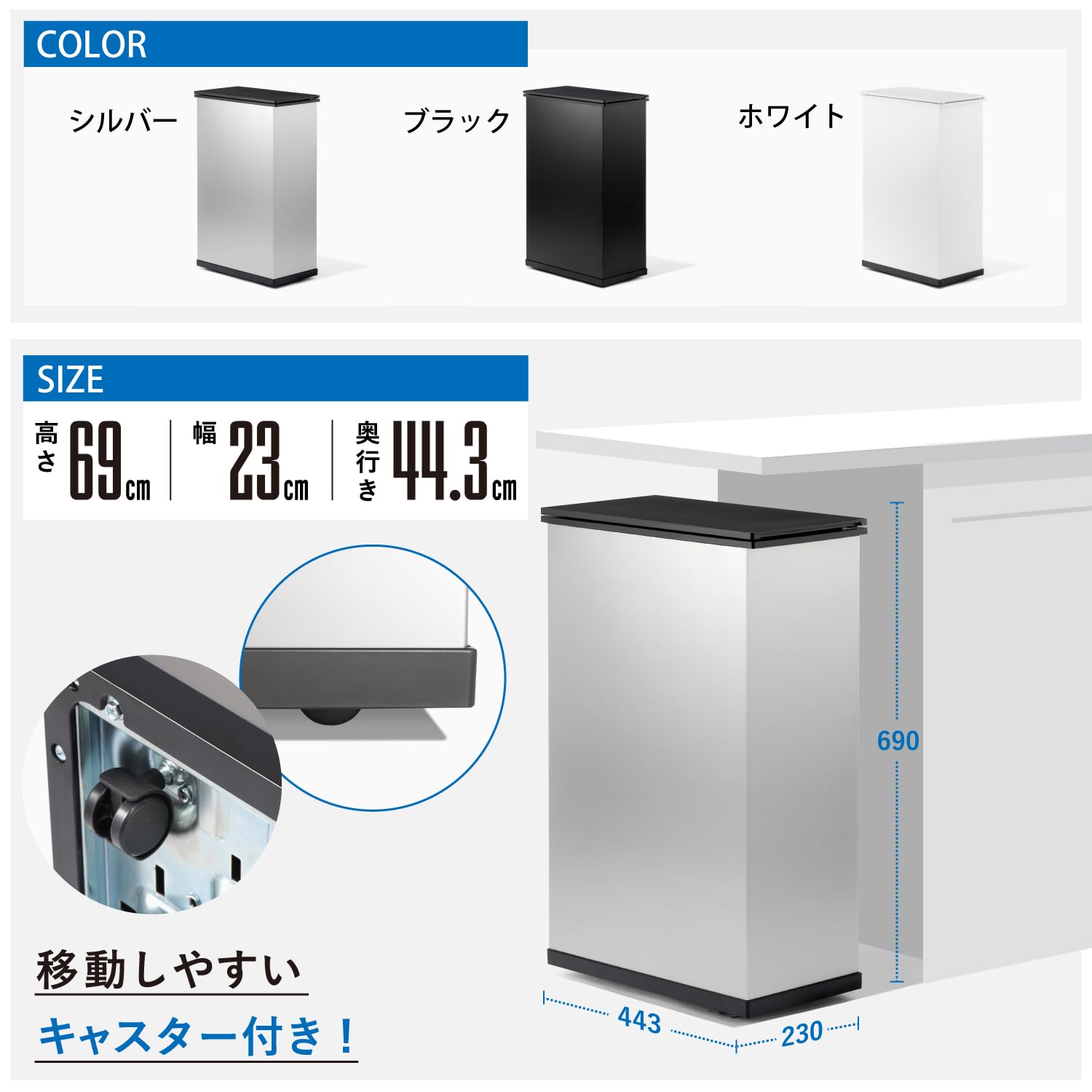 SANKA CLEAN BOX 冷やすゴミ箱 20L ゴミのいやな臭いを凍らせて根本解決！好評の“冷やすごみ箱”がさらに