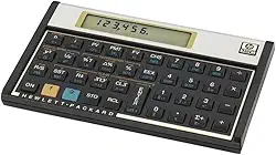 Calculadora Financeira HP 12C Gold - Display LCD Com mais de 120 Funções Sistema de entrada RPN (notação reserva Polonesa)