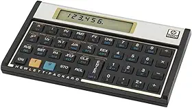 Calculadora Financeira HP 12C Gold - Display LCD Com mais de 120 Funções Sistema de entrada RPN (notação reserva Polonesa)