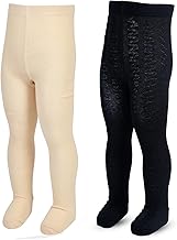 Mee Mee Baby Stockings | Unisex Lights | Full Length | 100% Cotton |Stretchable| Snug Fit |Unisex Stockings | Pack Of 2