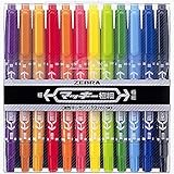 ゼブラ(ZEBRA) 油性ペン マッキー 極細 12色 MCF-12C