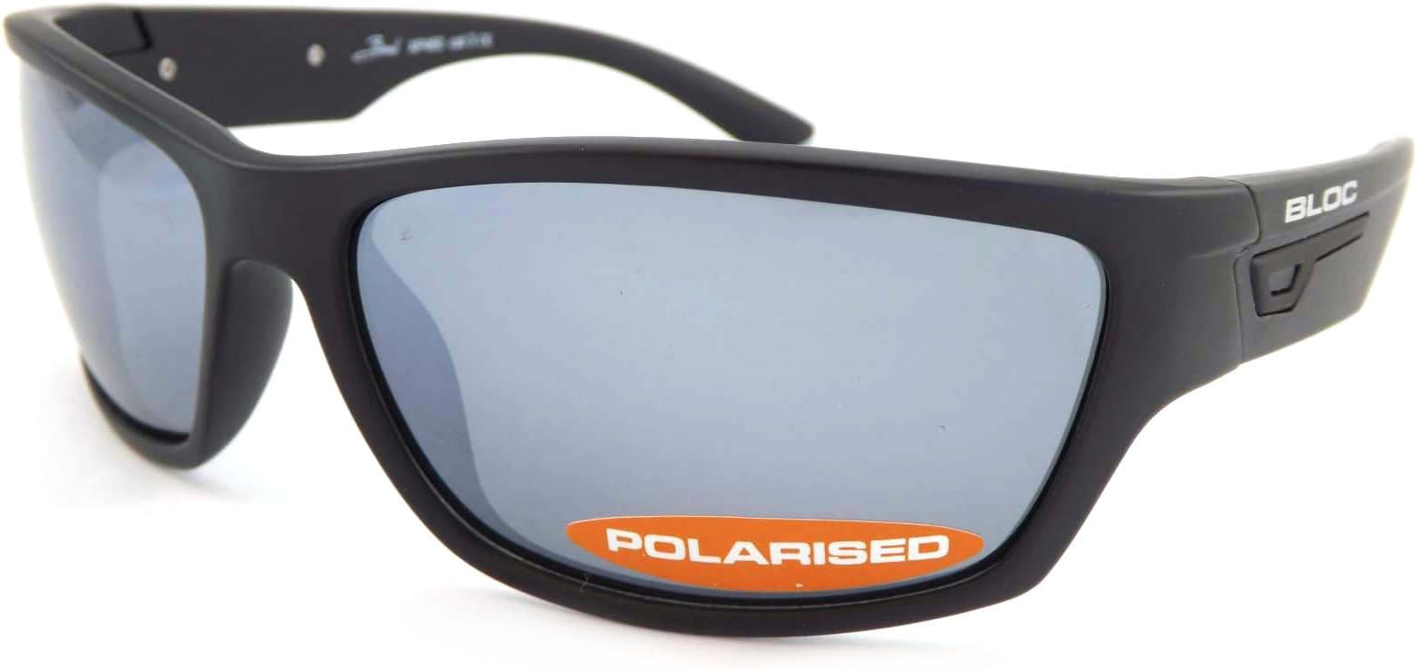 Bail Polarized Sunglasses Matte Black With Silver Mirror XP460
