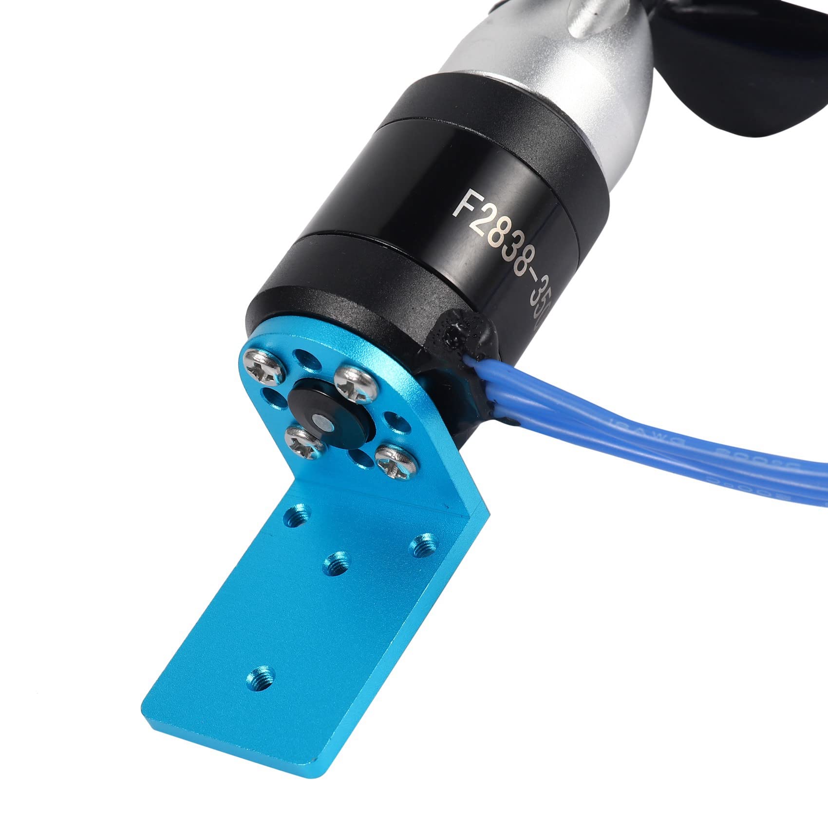 2X IPX8 Wasserdichtes Unterwasser Strahl Ruder 2838 350KV 2,4KG Schub Bürstenloser Motor mit 55mm 60mm Propeller