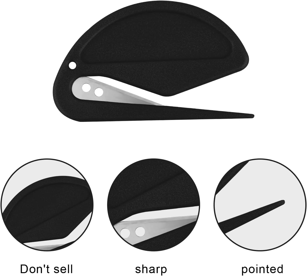 Buy TOYMIS 3pcs Desk Letter Openers, Plastic Envelope Opener Slitter