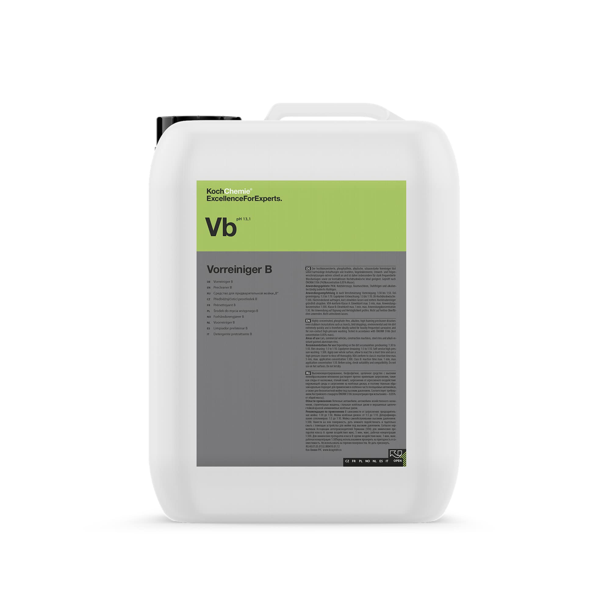 KOCH CHEMIE - Vb - Vorreiniger B - Insect & Dirt Remover - 10