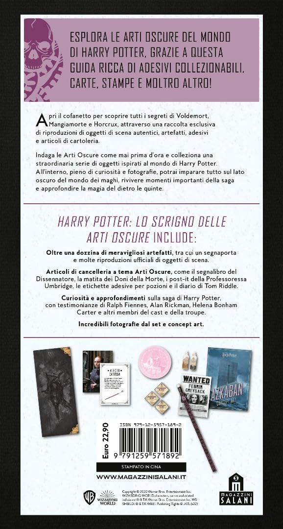Harry Potter. Lo scrigno delle arti oscure. Con gadgets
