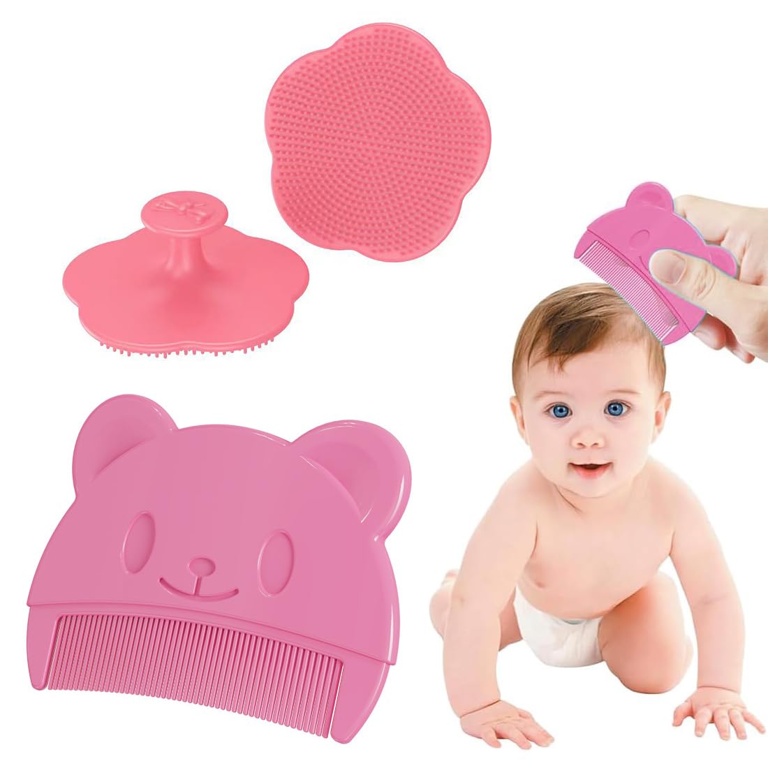 Set spazzola e pettine neonato Chicco | Crazy Generation