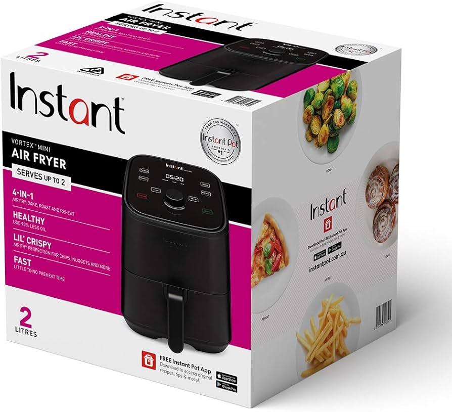 Instant Vortex 2Quart Mini Air Fryer 4in1, From The, 43 OFF