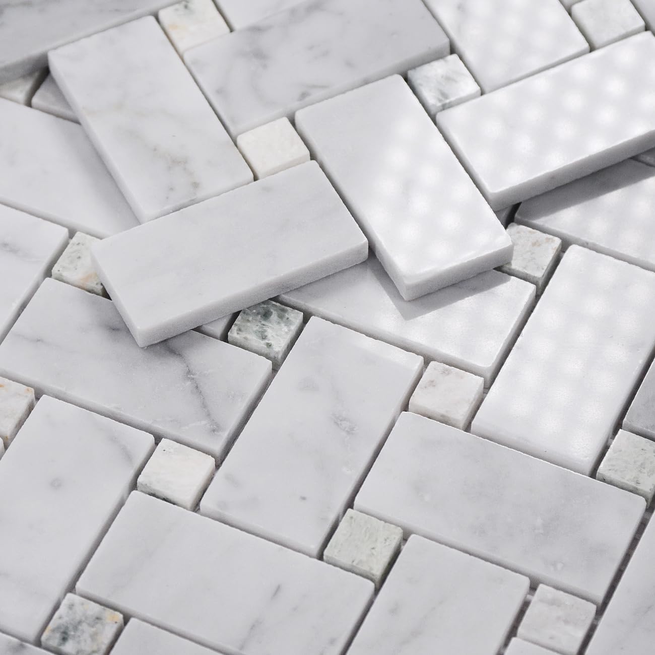 Floor Tile for Bath, Wall Tile for Shower Room, Nartural Stone Mosaic ...
