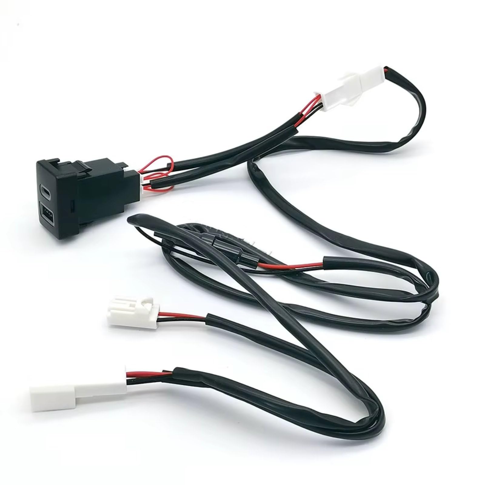 Console Presa USB Compatibile Con Toyota Per Corolla Per Camry 2007-2017 12V 24V Telefono Per Auto Per Presa Caricatore QC3.0 Ipo C Di Ricarica Porta USB
