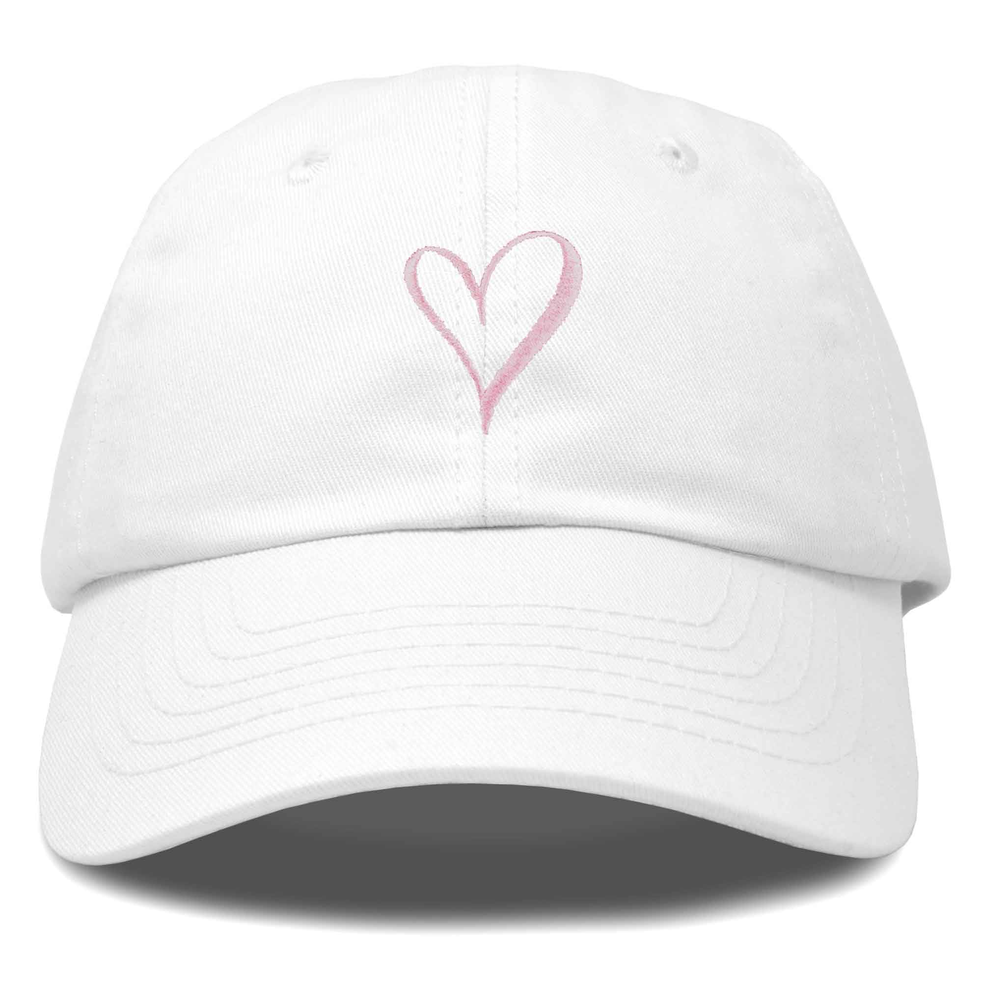 Hand Drawn Heart Hat